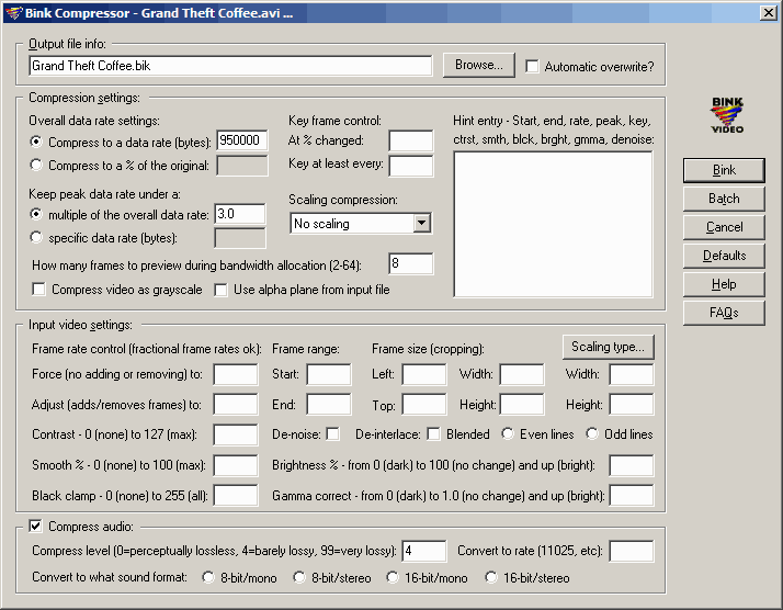 batch video file reducer